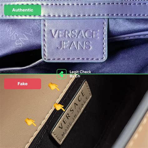 how to spot fake versace bag|how to authenticate Versace sunglasses.